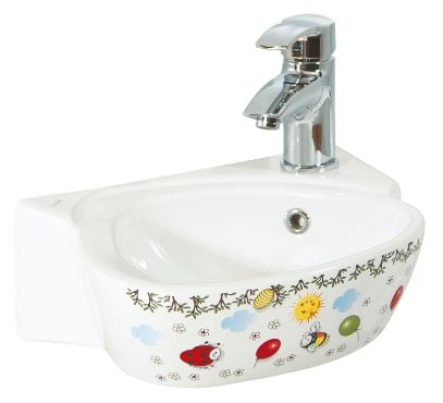 Creavit Çocuk 38 cm Lavabo Dekorlu