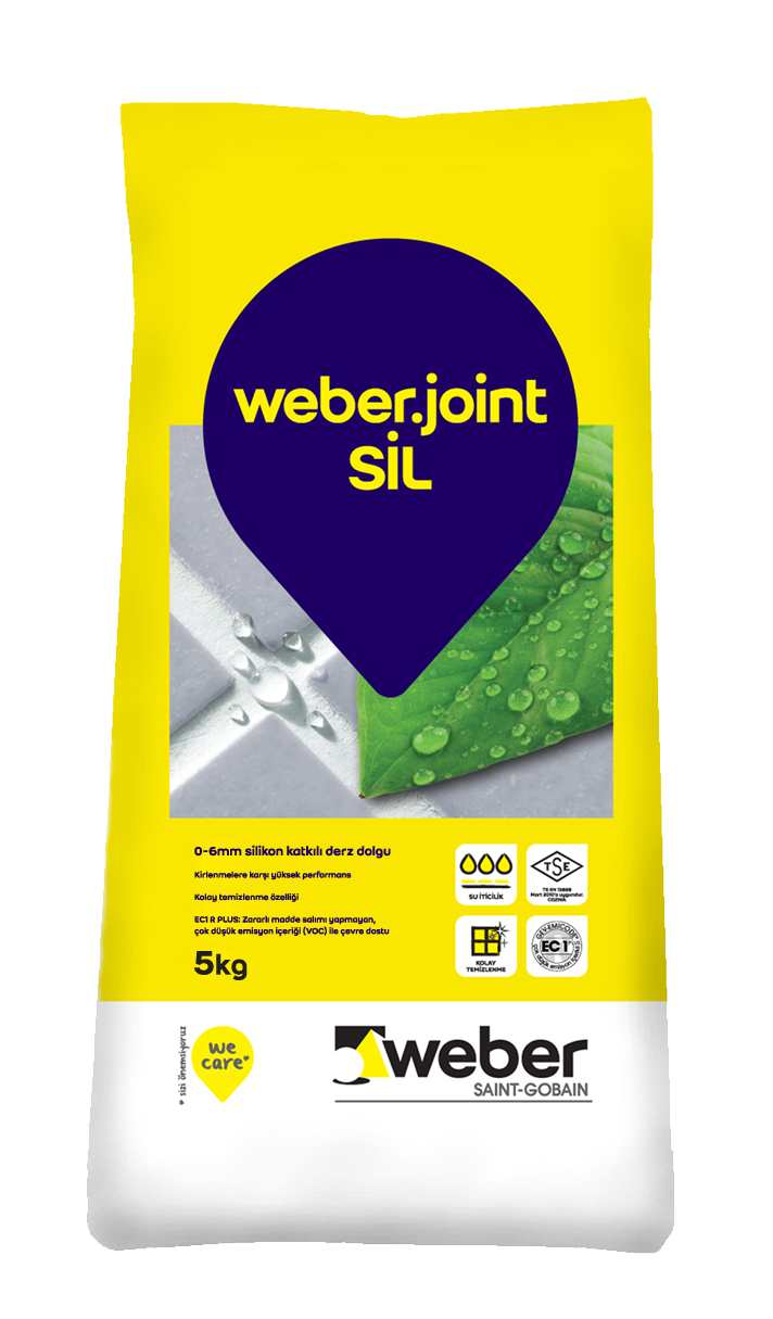 Weber Joint Sil Silikonlu Fuga Fildişi 5 KG